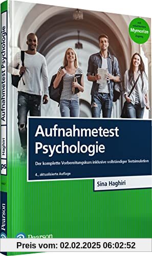 Aufnahmetest Psychologie: Der komplette Vorbereitungskurs inklusive vollständiger Testsimulation (Pearson Studium - Psyc