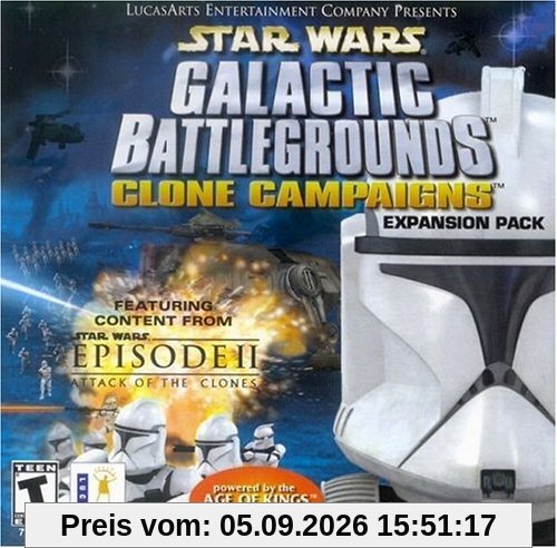 Star Wars : Galactic Battlegrounds Clone Campaigns (Add on) [FR Import]