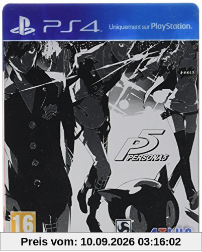 Persona 5 Steelbook Day One Edition Jeu PS4
