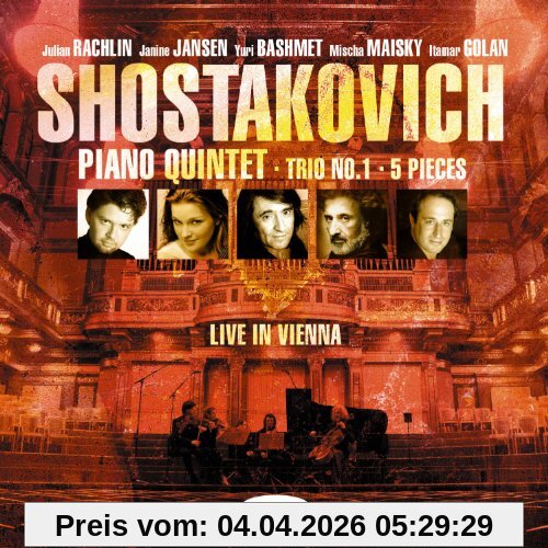 Julian Rachlin Klavierquintett / Trio Nr. 1 / 5 Stücke Für 2 Violinen & Klavier