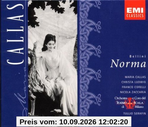 Bellini: Norma (Gesamtaufnahme(ital.),Aufnahme Mailand 1960)