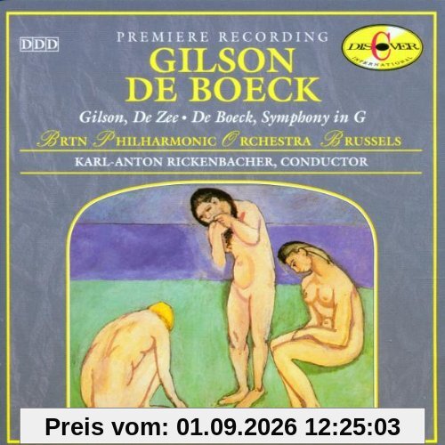 Gilson: De Zee / De Boeck: Symphony in G