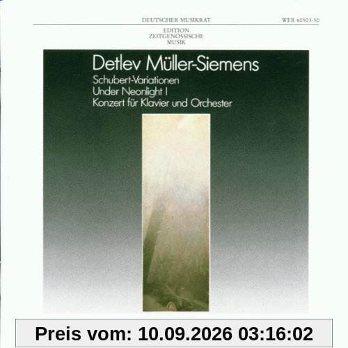 Deutscher Musikrat: Edition Zeitgenössische Musik - Detlev Müller-Siemens