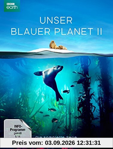 UNSER BLAUER PLANET II - Die komplette ungeschnittene Serie zur ARD-Reihe Der blaue Planet [3 DVDs]