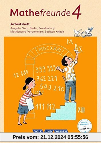 Mathefreunde - Nord - Neubearbeitung 2015 / 4. Schuljahr - Arbeitsheft