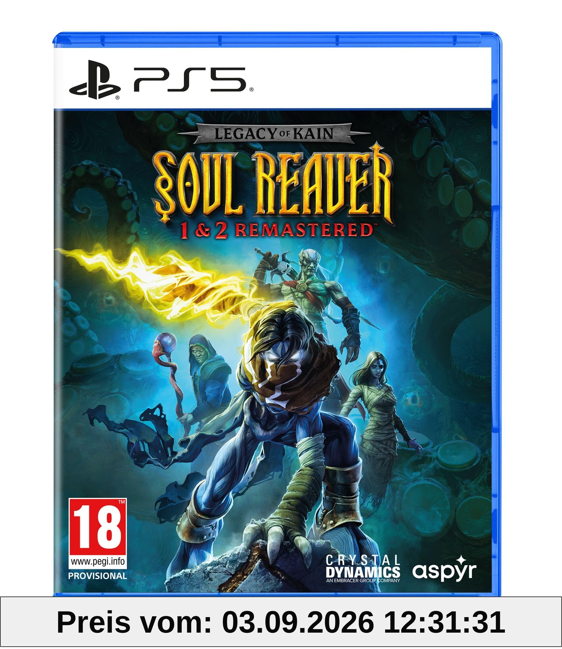 Legacy Of Kain Soul Reaver 1&2 Remastered ? Gioco Ps5