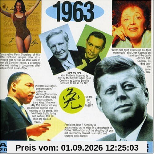1963 - a Time to Remember
