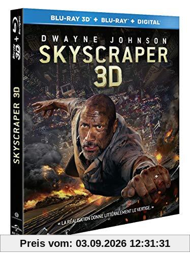 Skyscraper 3D + Blu-Ray + Digital