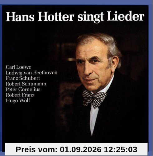 Hans Hotter singt Lieder