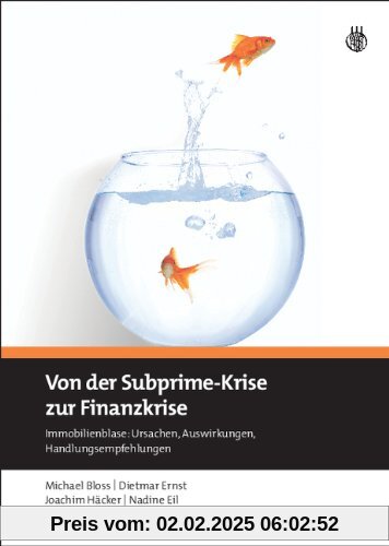 Von der Subprime-Krise zur Finanzkrise: Immobilienblase: Ursachen, Auswirkungen, Handlungsempfehlungen