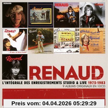 Renaud Integrale Des Enregistrements Studio Et Live 1975-