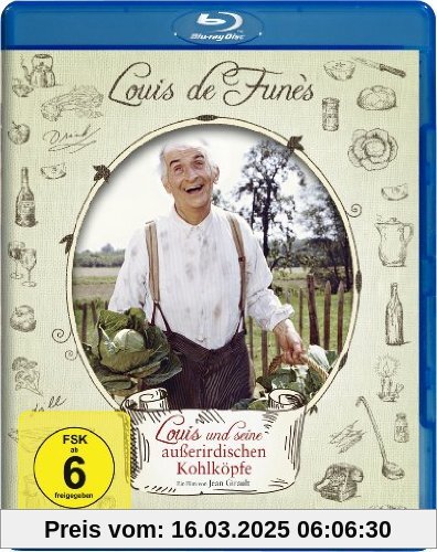 Louis und seine außerirdischen Kohlköpfe - Louis de Funes [Blu-ray]