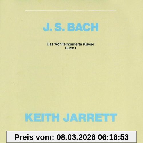 Keith Jarrett Das Wohltemperierte Klavier Vol. 1