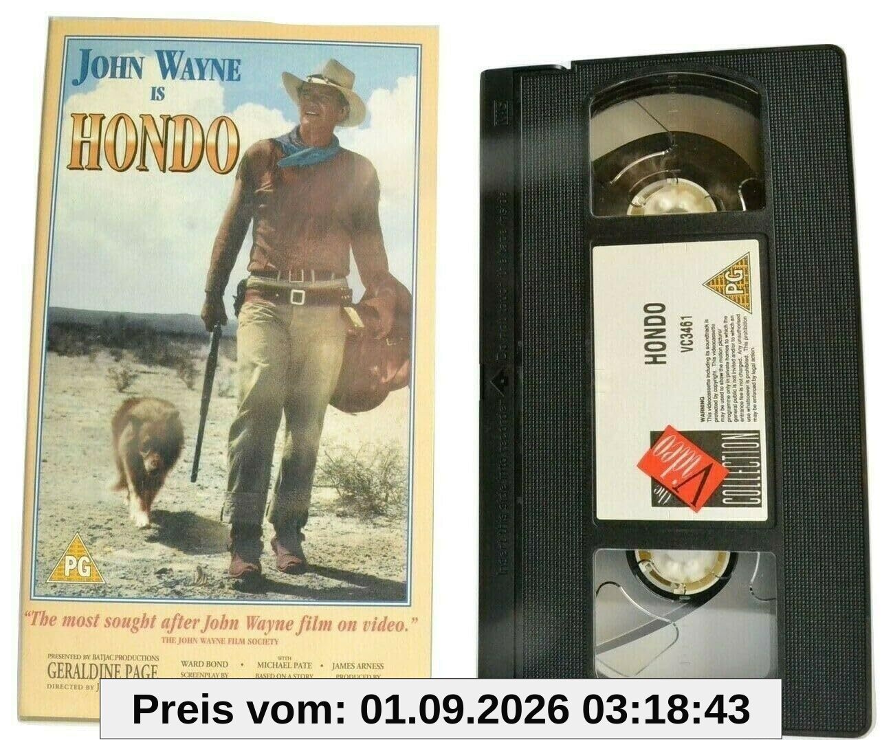 Hondo [UK-Import] [VHS]