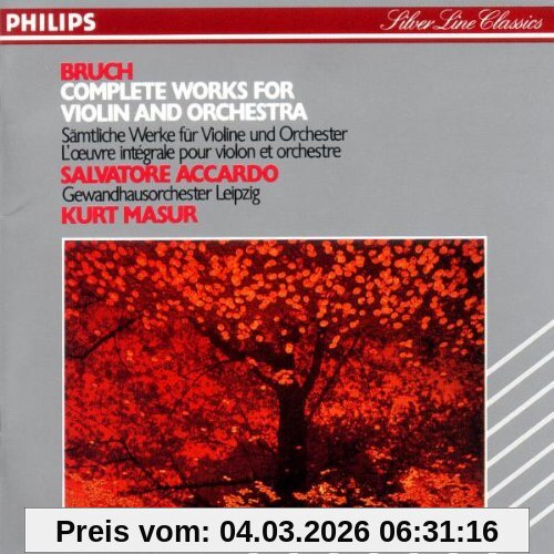 Accardo Werke Für Violine Und Orchester
