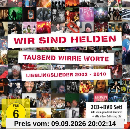Wir Sind Helden Tausend Wirre Worte - Lieblingslieder 2002-2010 (2CDs+Dvd)