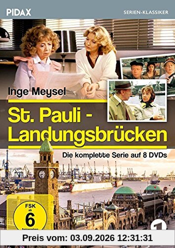 St. Pauli Landungsbrücken / Die komplette 60-teilige Kultserie (Pidax Serien-Klassiker) [8 DVDs]