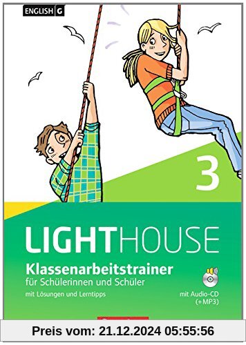 English G LIGHTHOUSE - Allgemeine Ausgabe: Band 3: 7. Schuljahr - Klassenarbeitstrainer mit Lösungen und Audio-CD: Audio