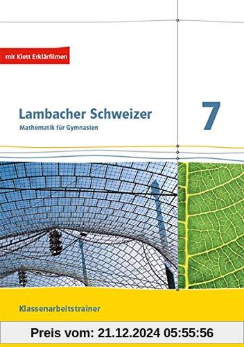 Lambacher Schweizer Mathematik 7. Ausgabe Baden-Württemberg: Klassenarbeitstrainer. Schülerheft mit Lösungen Klasse 7 (L