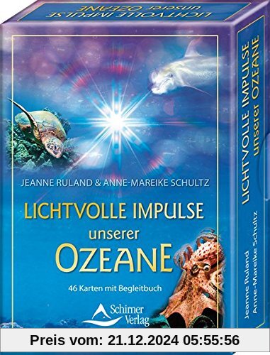 Lichtvolle Impulse unserer Ozeane: 46 Karten mit Begleitbuch