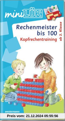 miniLÜK: Rechenmeister bis 100: Kopfrechentraining ab Klasse 2