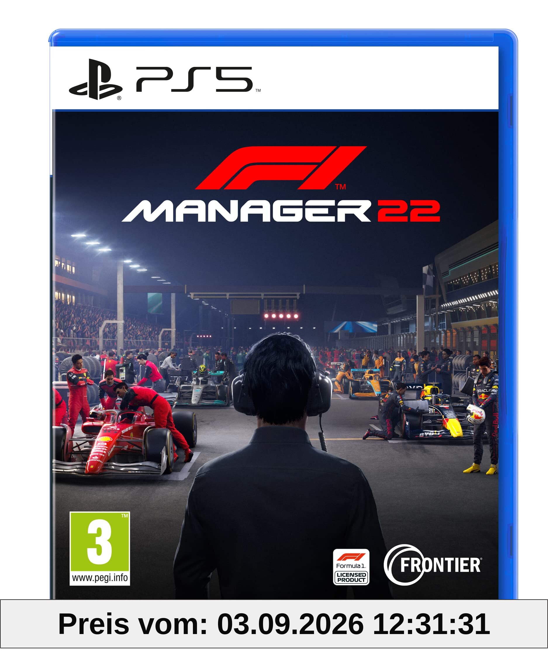 FRONTIER DEVELOPMENTS F1 Manager 2022