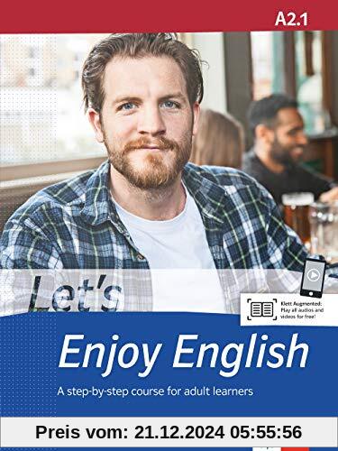 Let's Enjoy English A2.1: A step-by-step course for adult learners. Student's Book + MP3-CD + DVD