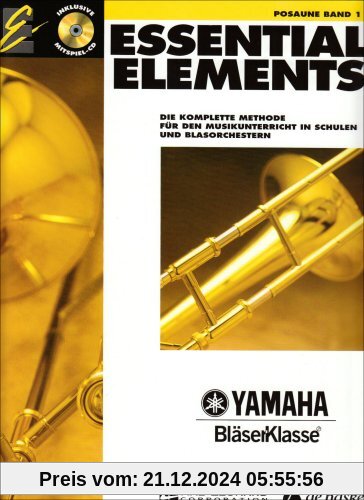 Essential Elements, für Posaune, m. Audio-CD