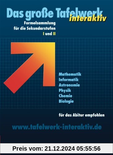 Das große Tafelwerk interaktiv - Westliche Bundesländer: Das große Tafelwerk interaktiv Formelsammlung für die Sekundars