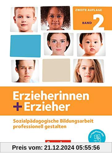 Erzieherinnen + Erzieher - Neubearbeitung: Band 2 - Professionelles Handeln im sozialpädagogischen Berufsfeld: Fachbuch.