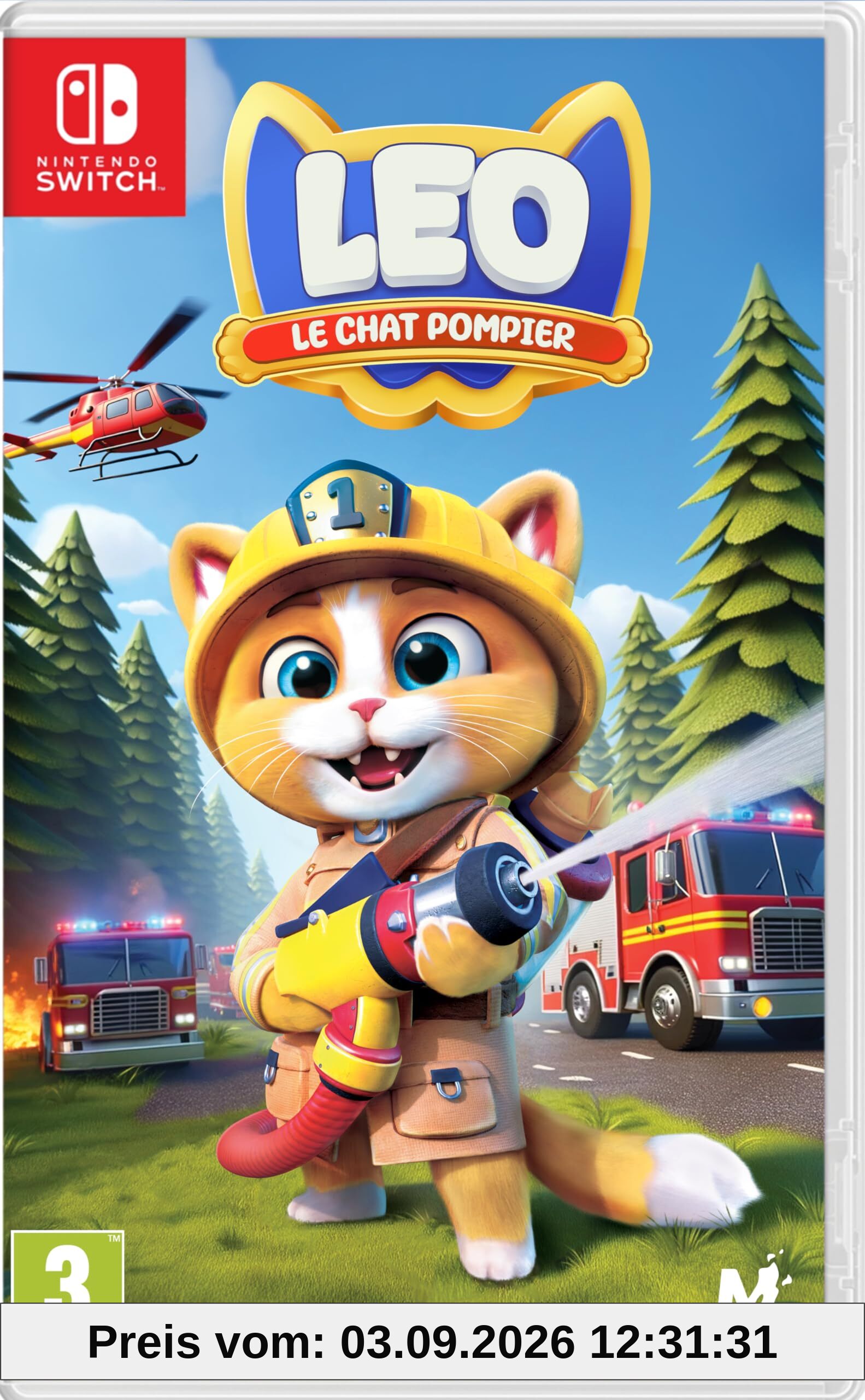 Leo Le Chat Pompier Nintendo Switch