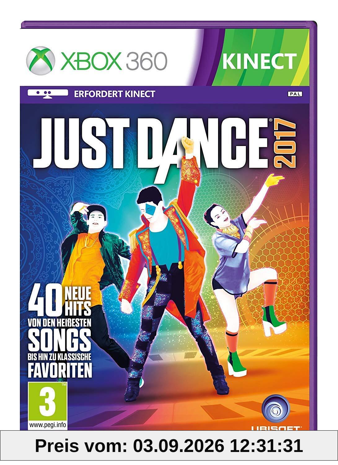 Just Dance 2017 - [Xbox 360] - [AT-PEGI]