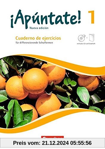 ¡Apúntate! - Neubearbeitung: Band 1 - Differenzierende Ausgabe: Cuaderno de ejercicios mit eingelegtem Förderheft