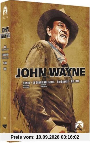Coffret John Wayne: El Dorado / 100 dollars pour un shérif / Les 4 fils de Katie Elder / L'Homme qui tua Liberty Valance [4 DVDs] [FR Import]