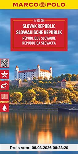 Marco Polo Reisekarte Slowakische Republik 1, 300.000 (Marco Polo Maps)