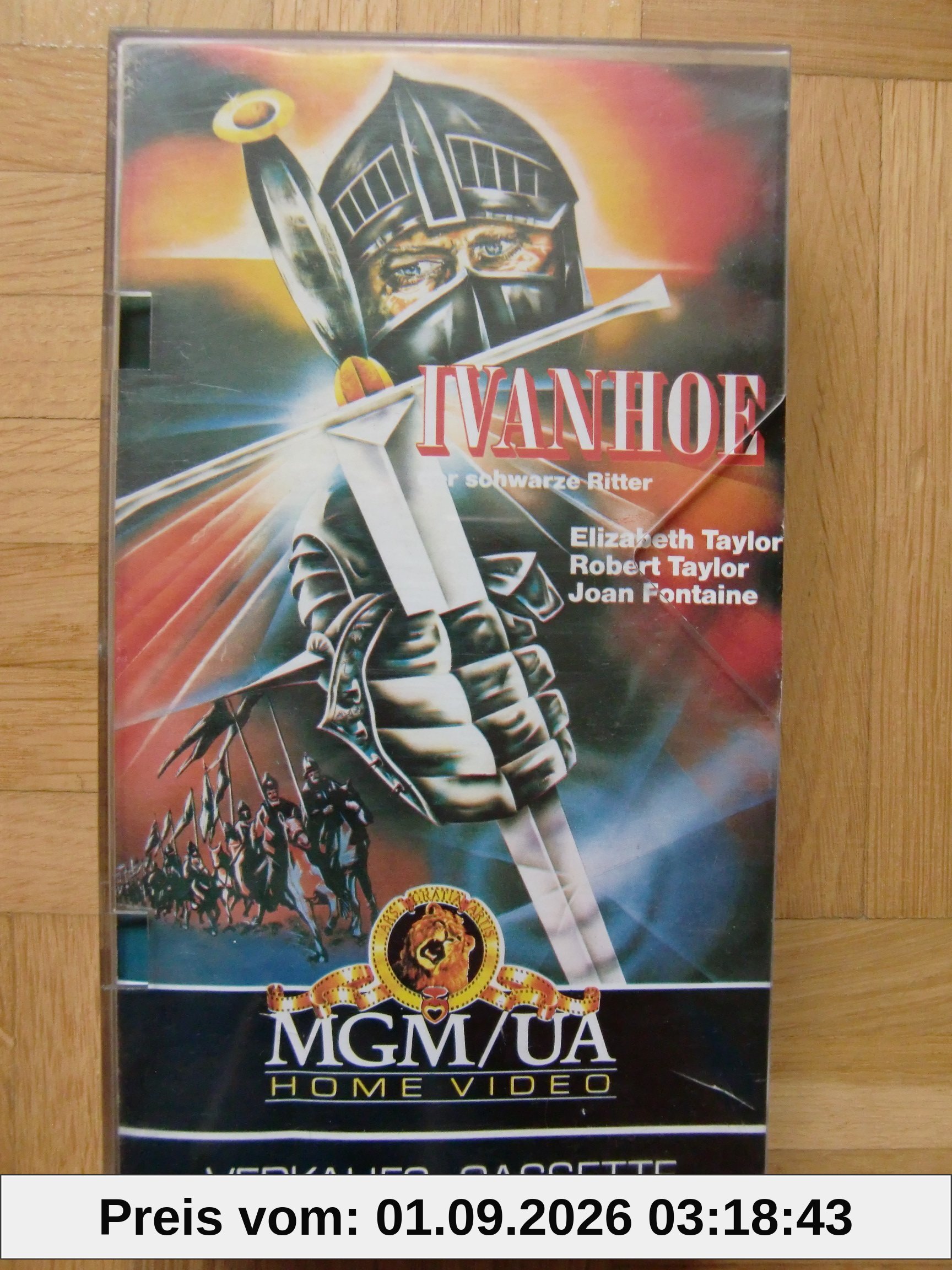 Ivanhoe - Der schwarze Ritter [VHS]