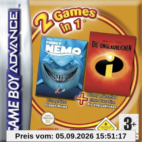 2 Games in 1 - Disney Pixar Pack 2