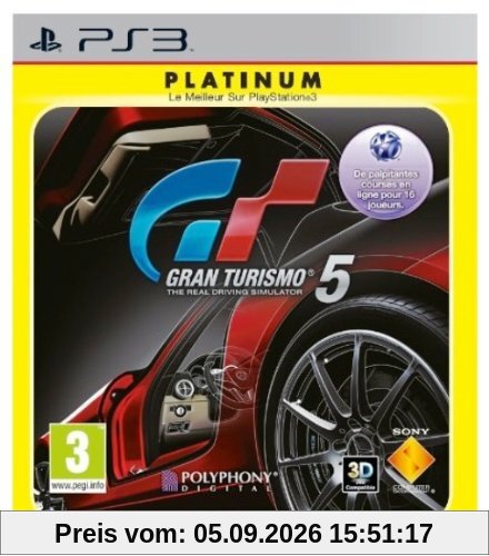 Gran Turismo 5 PS-3 AT Platinum