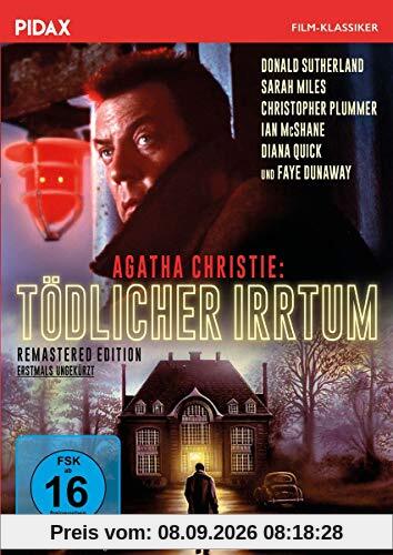 Agatha Christie: Tödlicher Irrtum - Remastered Edition (Ordeal by Innocence) / Agatha Christies persönlicher Lieblingsroman verfilmt mit Starbesetzung (Pidax Film-Klassiker)