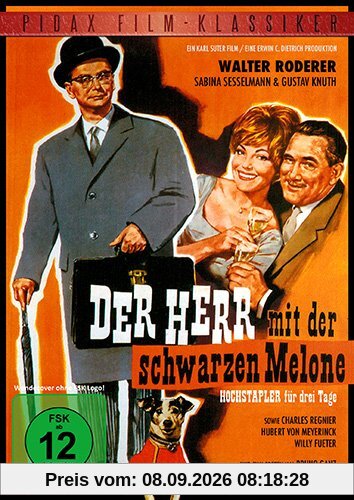 Der Herr mit der schwarzen Melone (Pidax Film-Klassiker)