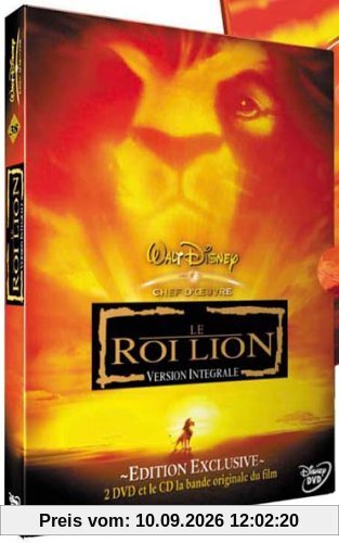 Le Roi Lion - Édition Exclusive 2 DVD [Inclus le CD de la BOF] [FRANZOSICH]