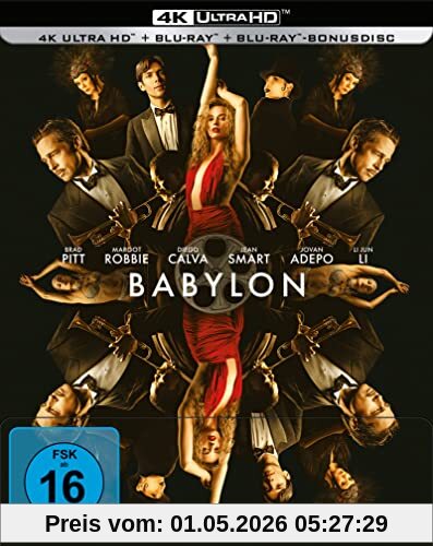 Babylon - Rausch der Ekstase - 4K UHD - Steelbook