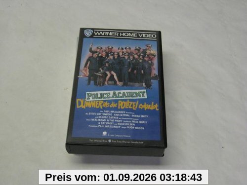 Police Academy - Dümmer als die Polizei erlaubt [VHS]