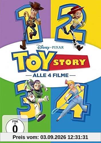 Toy Story 1-4 [4 DVDs]