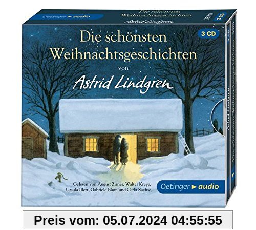 Die schönsten Weihnachtsgeschichten (3CD): Lesungen mit Musik, ca. 140 Min.