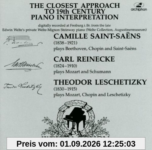 19th Century Pianists on Welte