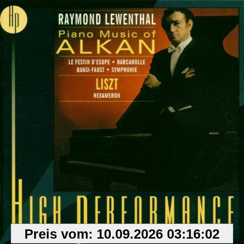 High Performance - Lewenthal (Piano Music Of Alkan And Liszt) (Aufnahmen 1965 und 1966)