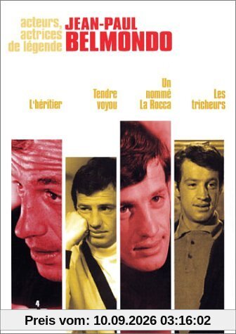 Coffret Jean-Paul Belmondo 4 DVD - Vol. 5 : L'Héritier / Tendre voyou / Un nommé La Rocca / LesTricheurs
