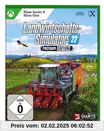 Landwirtschafts-Simulator 22,1 Xbox One-Blu-ray Disc (Premium Edition)