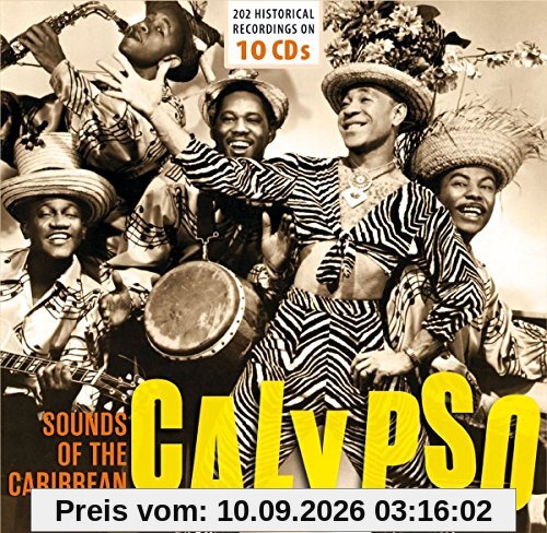 Calypso-Sounds of the Caribbean Islands/ 202 historical recordings on 10 CDs